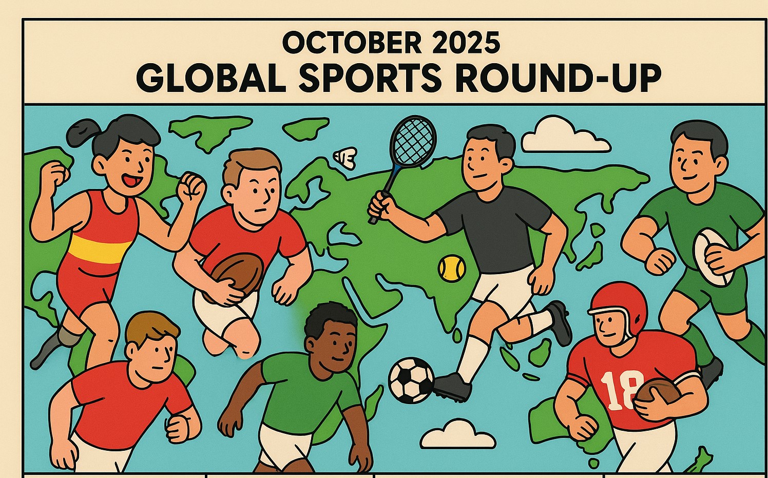 October’s Global Games: Records, Rivalries, and Rising Stars